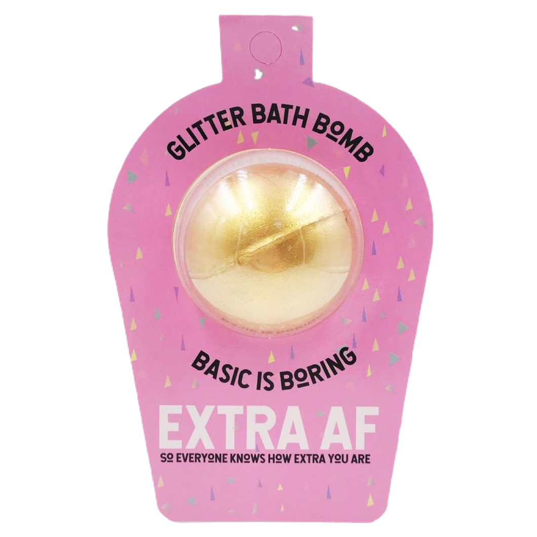 Extra AF Glitter Bath bomb