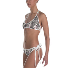 Pink & Silver Snakeskin Bikini