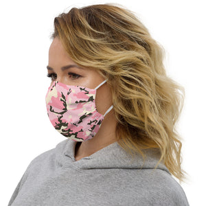 Pink Camo Face Mask
