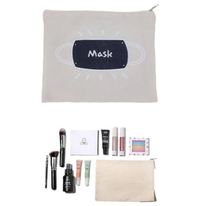 Face Mask Zip Up Pouch