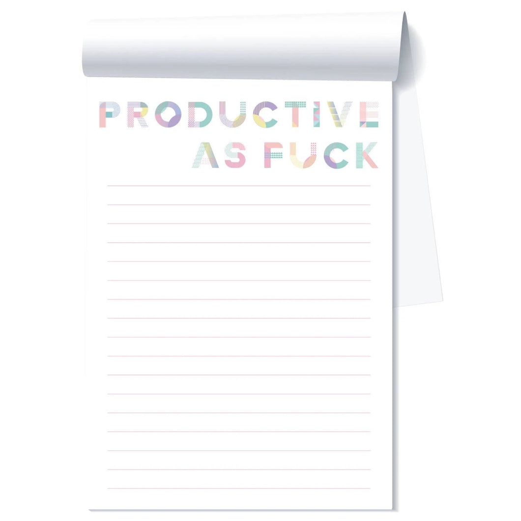 Productive as Fuck Notepad