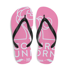 Couture Unicorn logo Flip-Flops